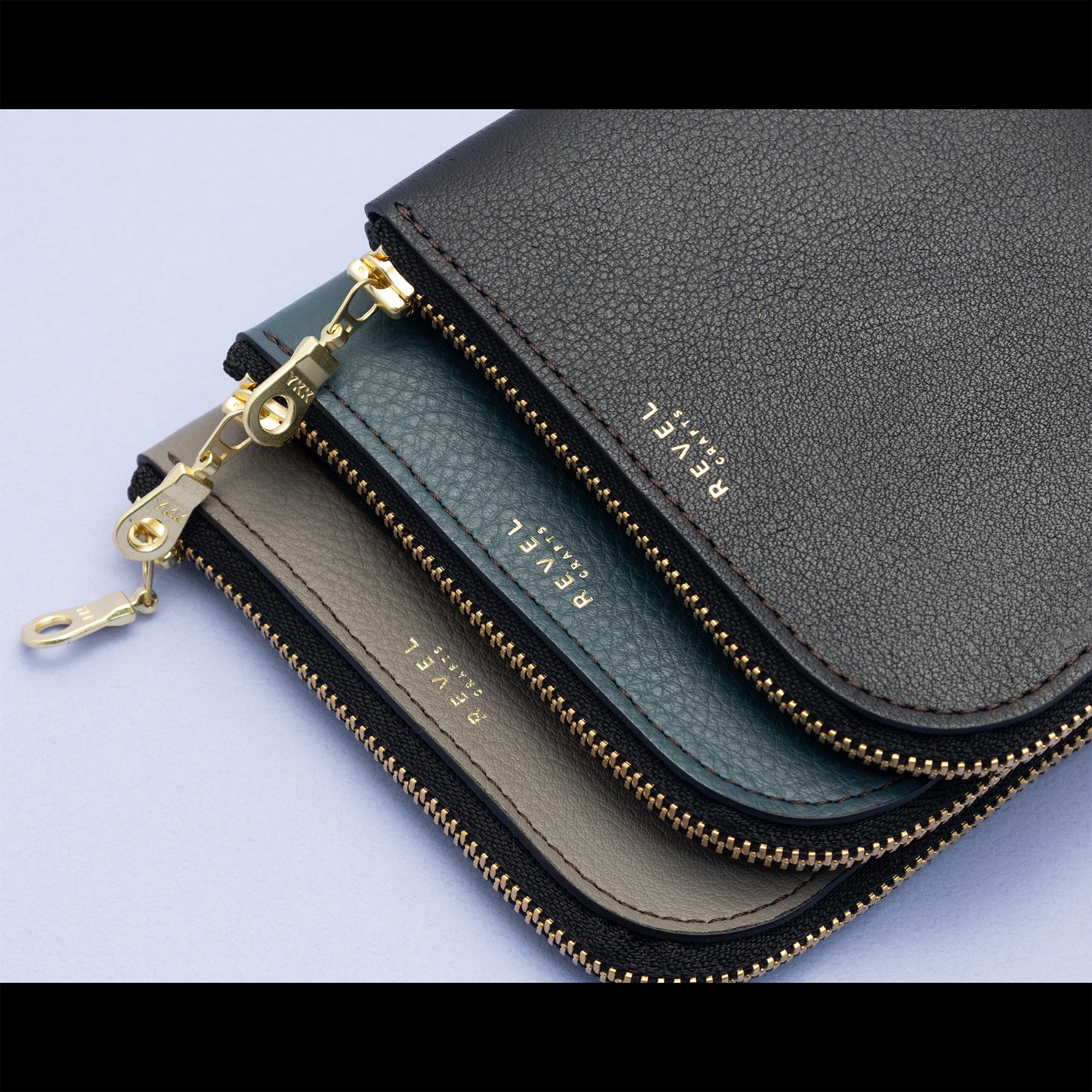 L ZIP PURSE BLACK｜『REVEL』公式通販ストア